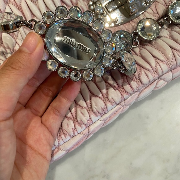 Miu miu pink lamb skin bag - Picture 2 of 2